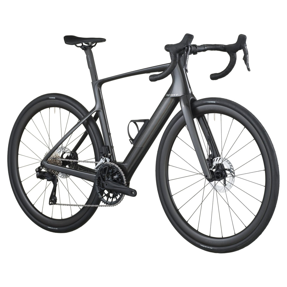 Bicicletas Eléctricas eRoad Scott Fastlane 20 2027 Carbon Black