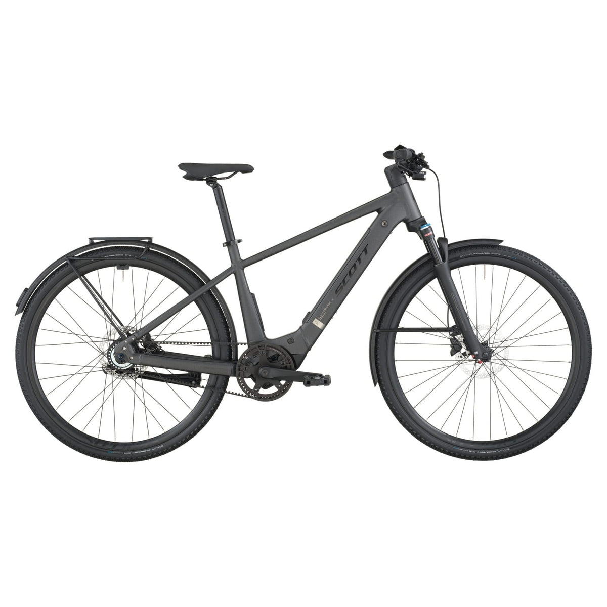Bicicletas Eléctricas eUrbanas Scott Passage 10 Belt 2026 Midnight Grey #2