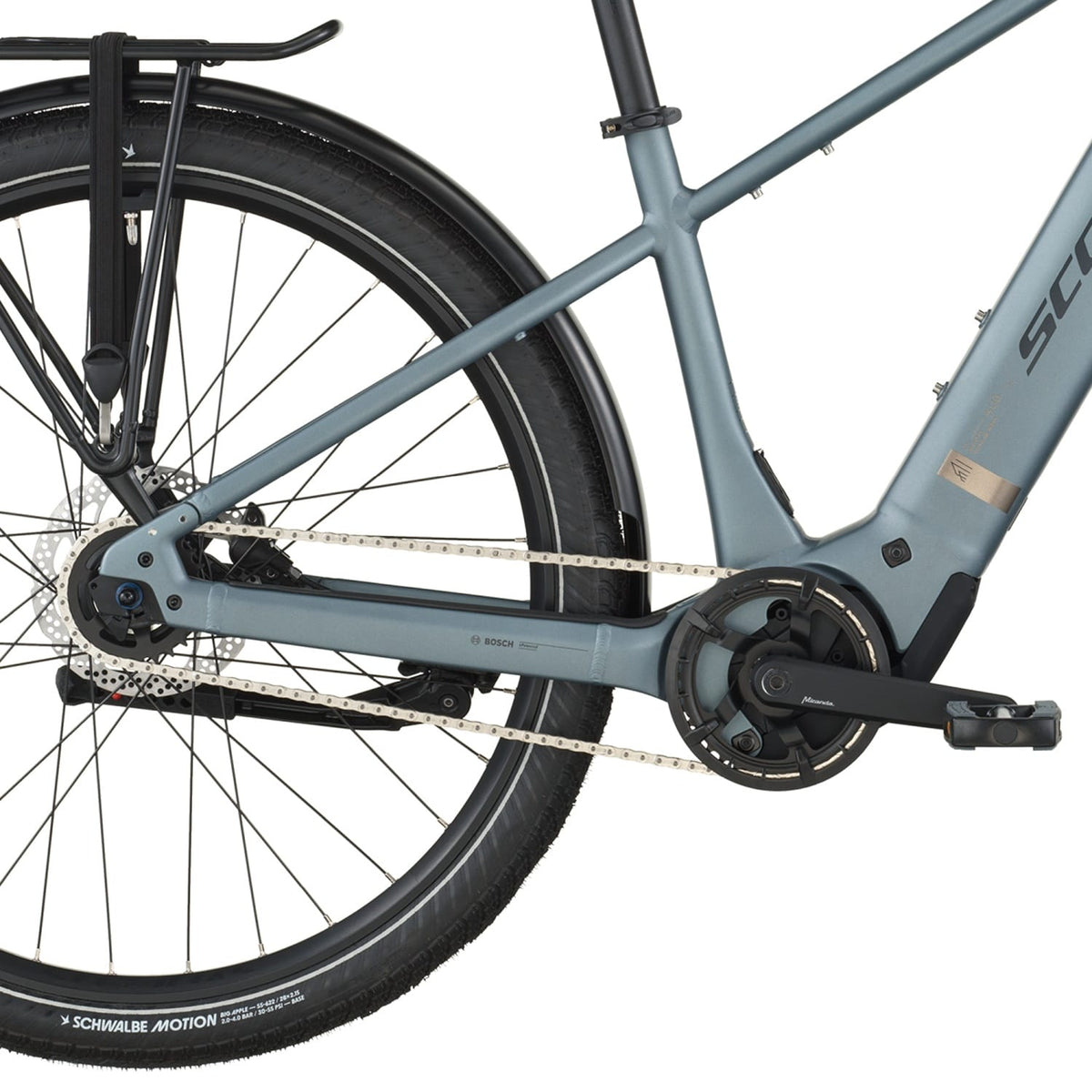 Bicicletas Eléctricas eUrbanas Scott Sub Tour 40 2026 Hematite Blue #4
