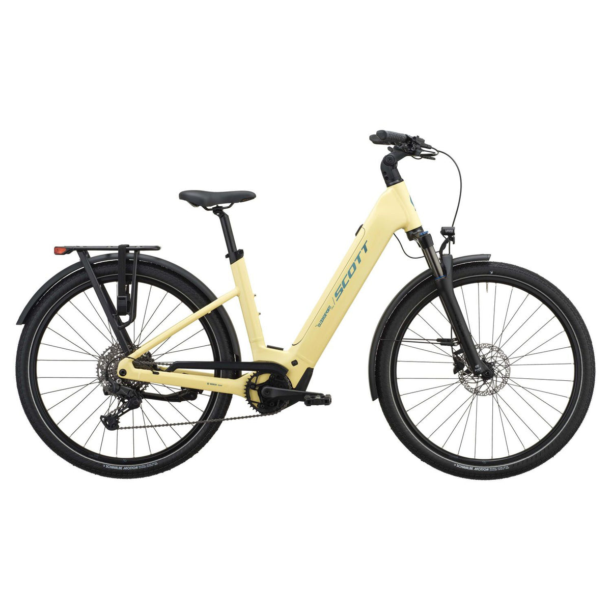 Bicicletas Eléctricas eUrbanas Scott Sub Sport 10 Wave 2027 Canary Yellow #2