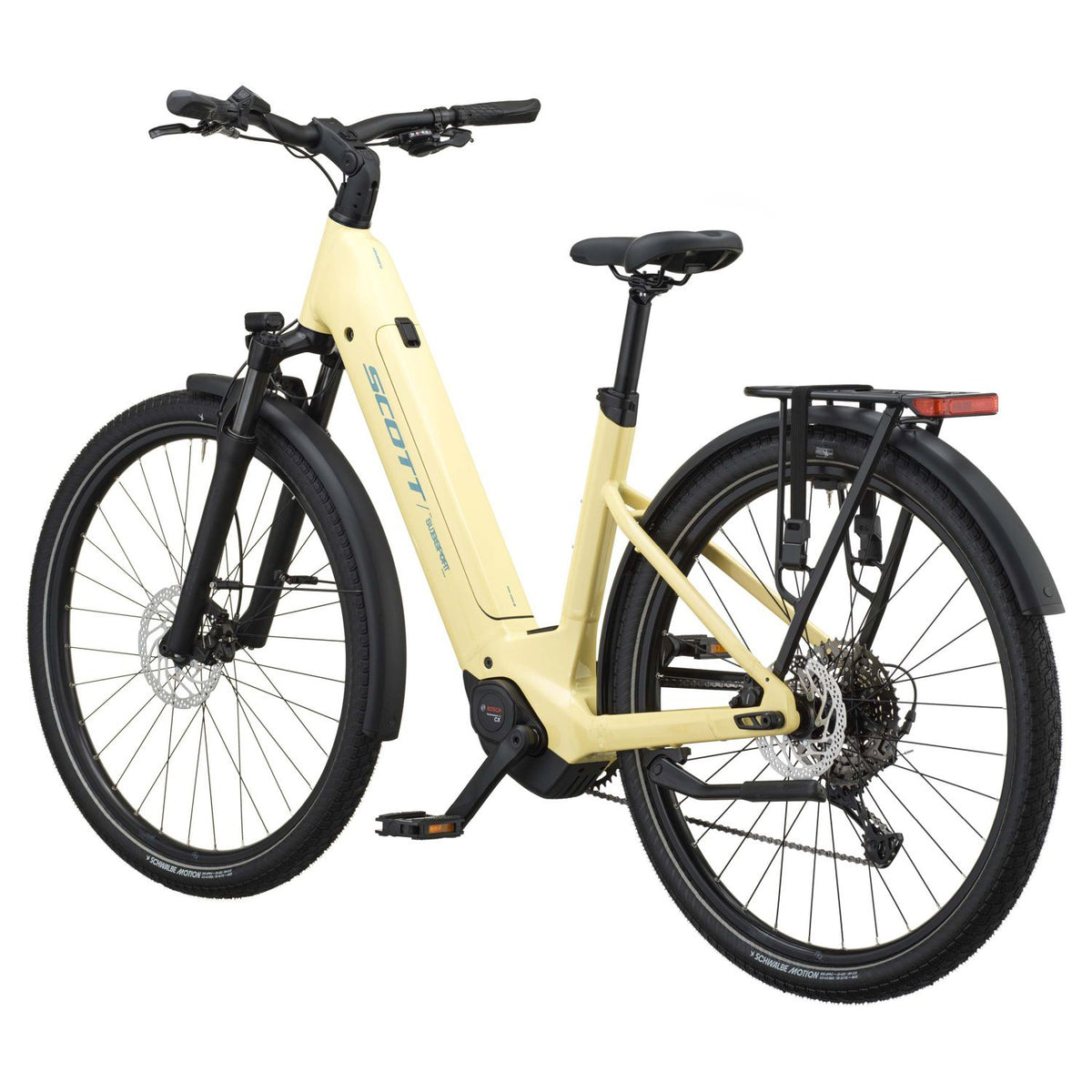Bicicletas Eléctricas eUrbanas Scott Sub Sport 10 Wave 2027 Canary Yellow #3