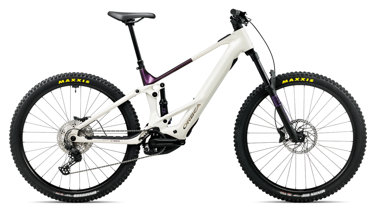Bicicletas Eléctricas eEnduro Orbea Wild TR H20 2027 White Cream/Sunset Gloss