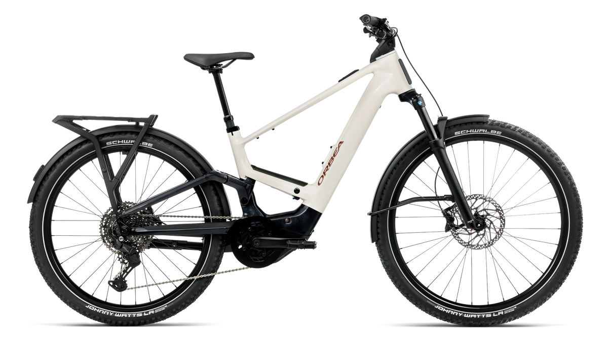 Bicicletas Eléctricas eUrbanas Orbea Muga 30 2027 Ivory White/Black Gloss