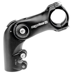 Potencia Ergotec Octopus 2 A-Head 1-1/8" 31.8mm Ăngulo Ajustable Aluminio Negro