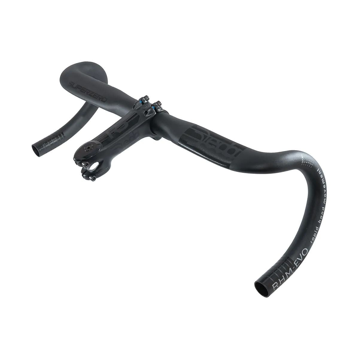 Manillar Deda Superzero Gravel DCR 31.7 16Âș Aluminio Negro