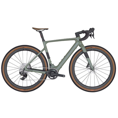 Bicicletas Eléctricas eGravel Scott Solace Gravel eRIDE 20 2025 Verde