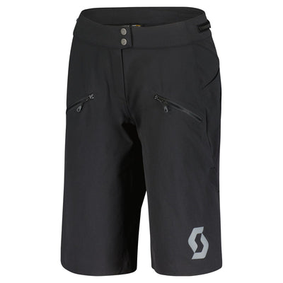 Pantalón Corto MTB Badana Scott Trail Vertic Pro Mujer Negro