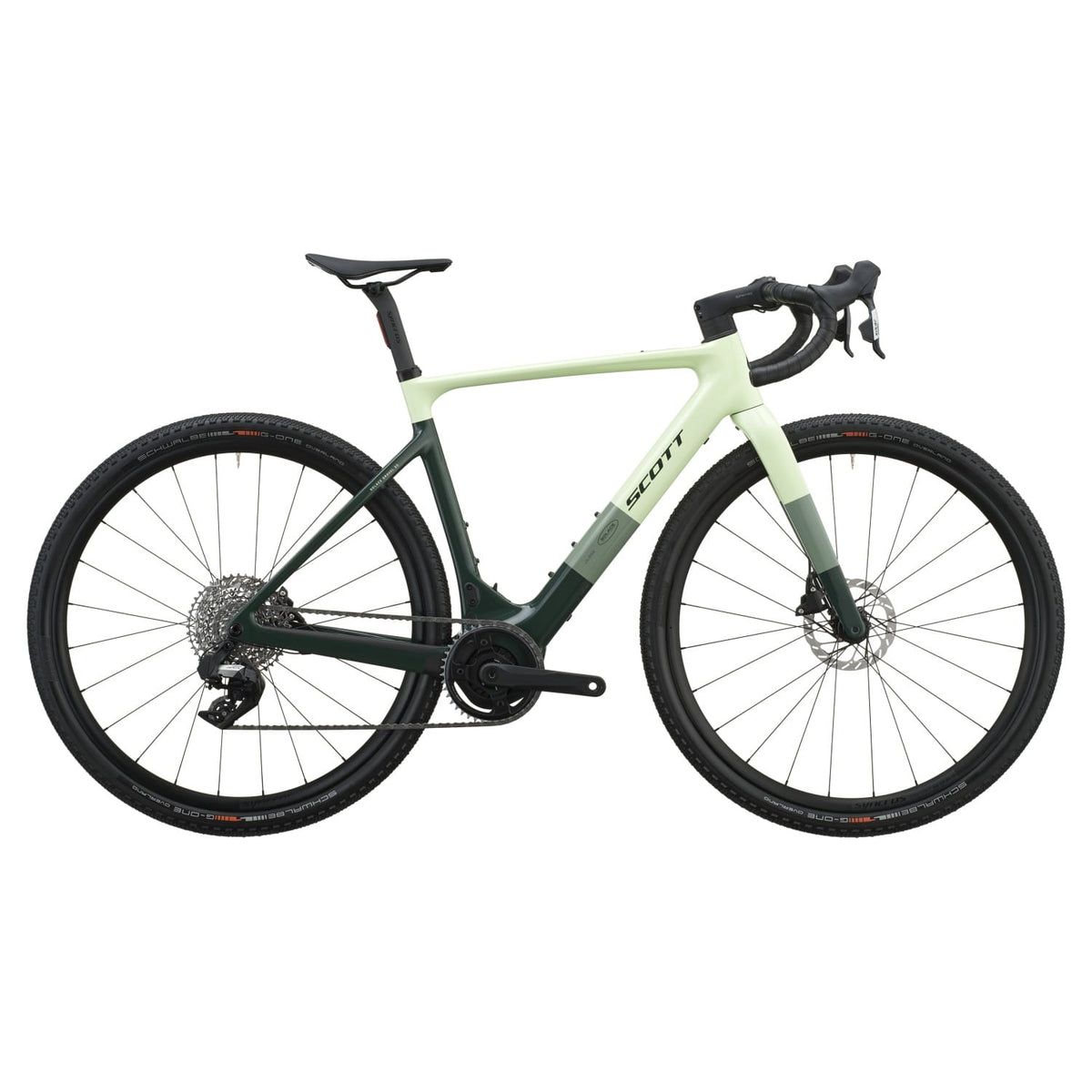 Bicicletas Eléctricas eGravel Scott Solace Gravel 30 2027 Cream Green/Grove Green #2