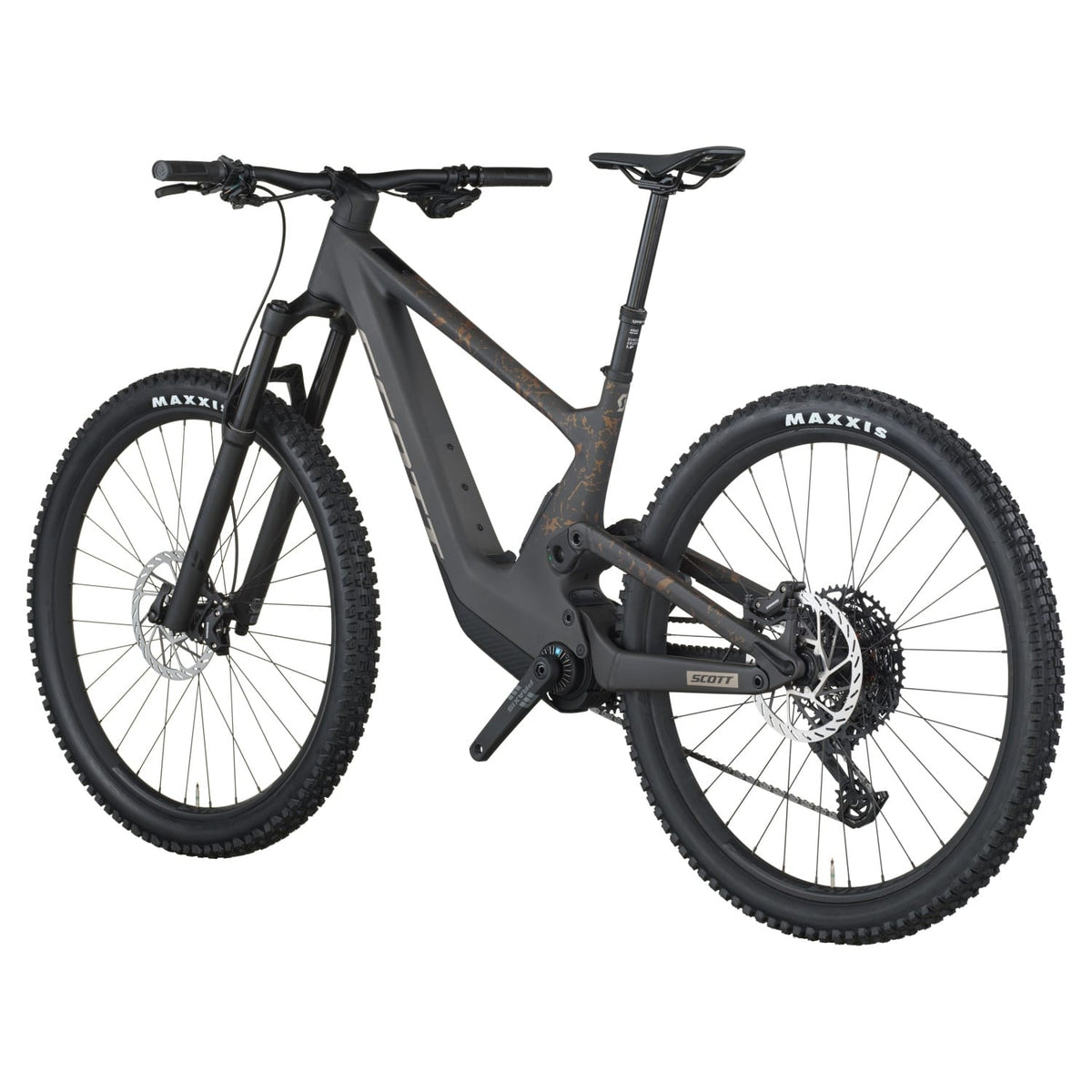 Bicicletas Eléctricas eTrail Scott Voltage 920 2026 Carbon Black/Crackle Bronze #3