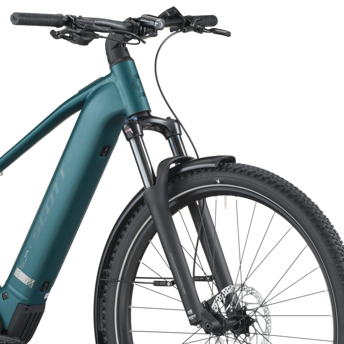 Bicicletas Eléctricas eUrbanas Scott Axis 30 2026 Cypress Green #5
