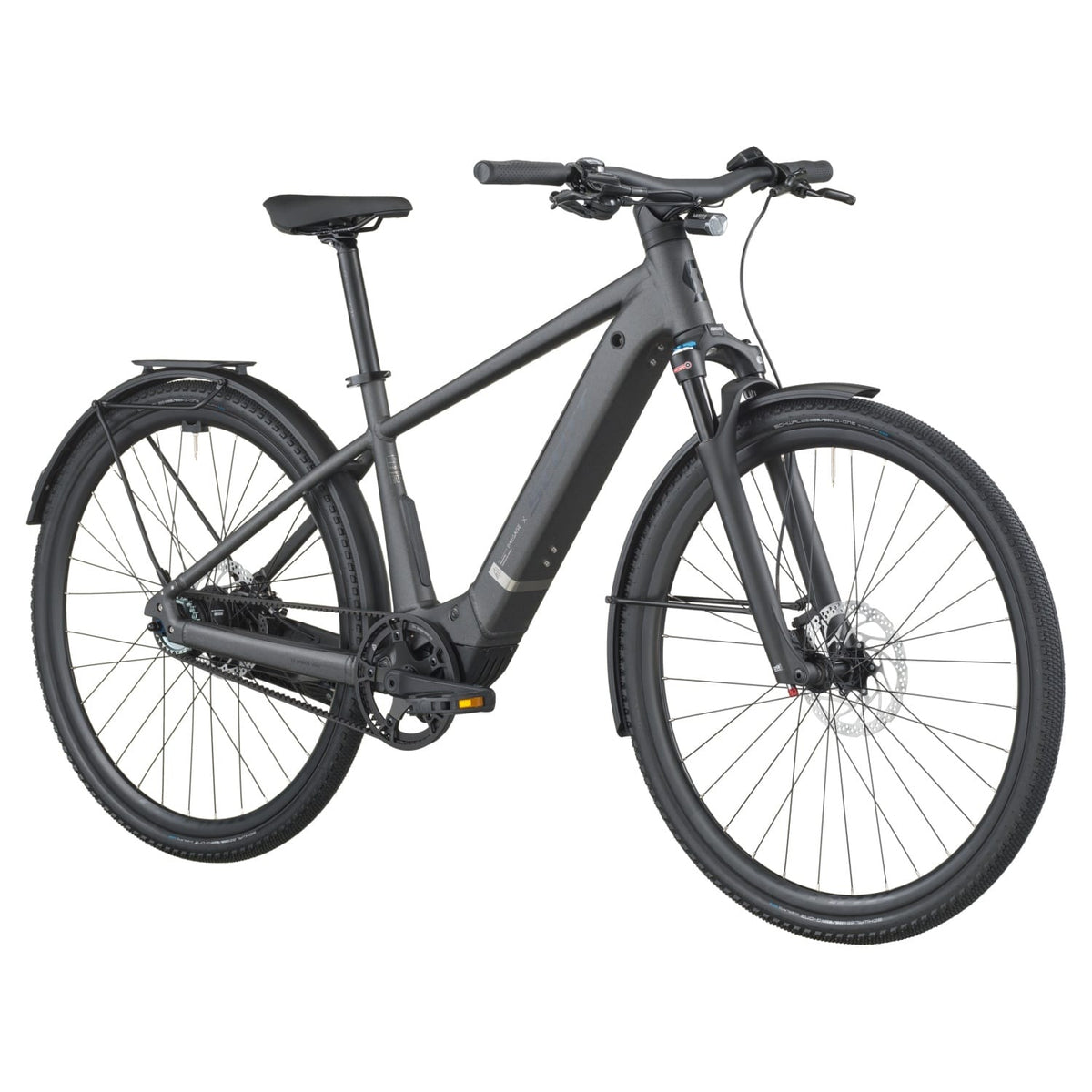 Bicicletas Eléctricas eUrbanas Scott Passage 10 Belt 2026 Midnight Grey