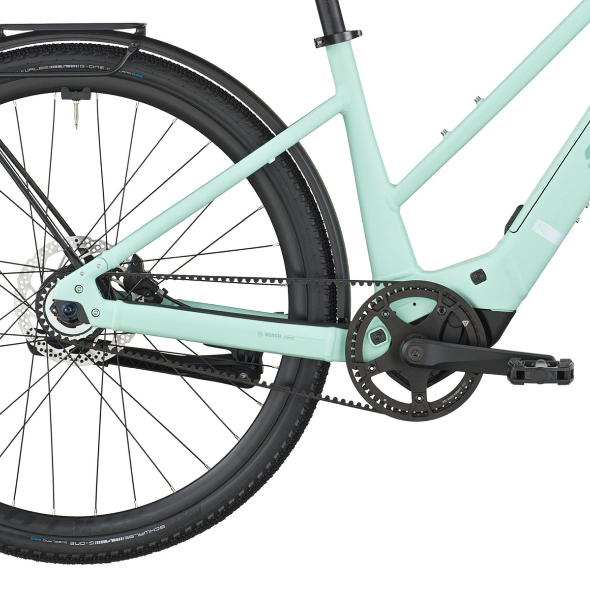 Bicicletas Eléctricas eUrbanas Scott Passage 10 Belt Slope 2026 Mint Green #4