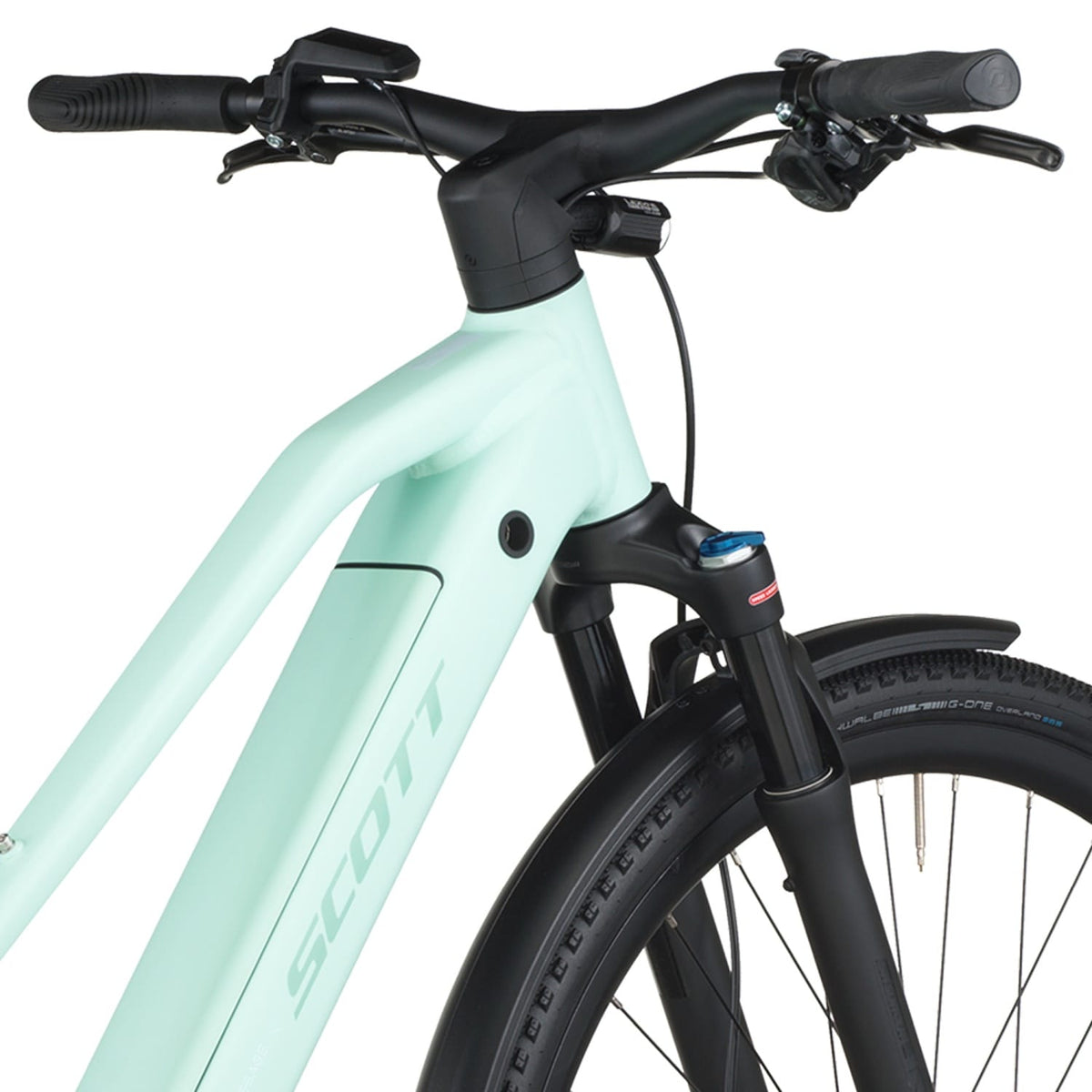 Bicicletas Eléctricas eUrbanas Scott Passage 10 Belt Slope 2026 Mint Green #7
