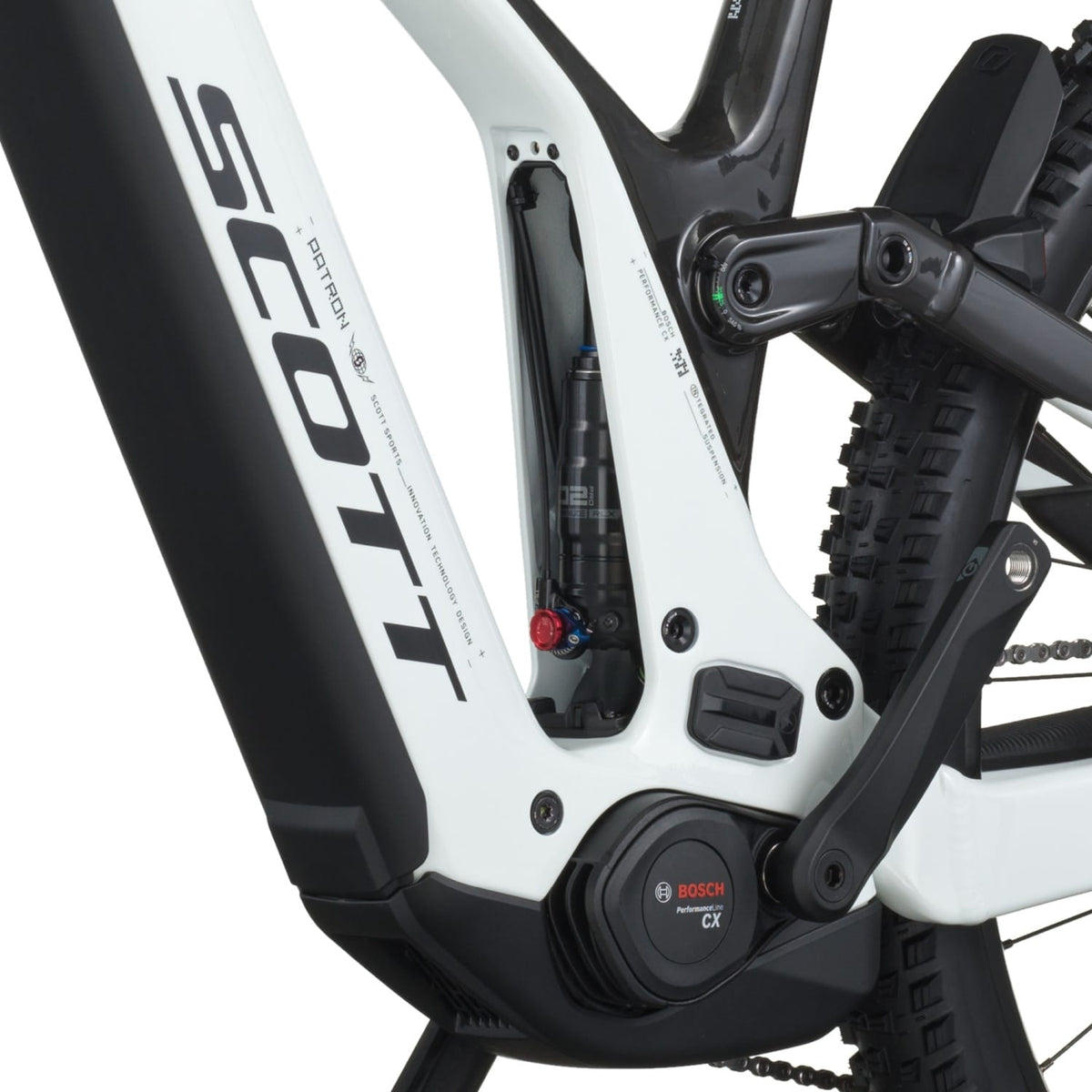 Bicicletas Eléctricas eTrail Scott Patron 920 2026 Carbon Black/Pastel White #7