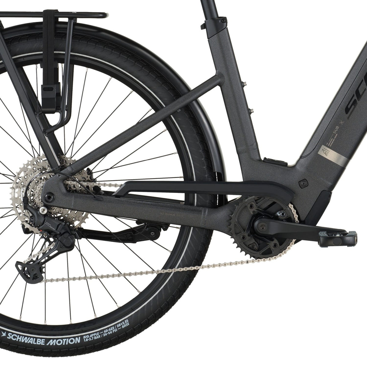 Bicicletas Eléctricas eUrbanas Scott Sub Sport 10 Wave 2026 Midnight Grey #4