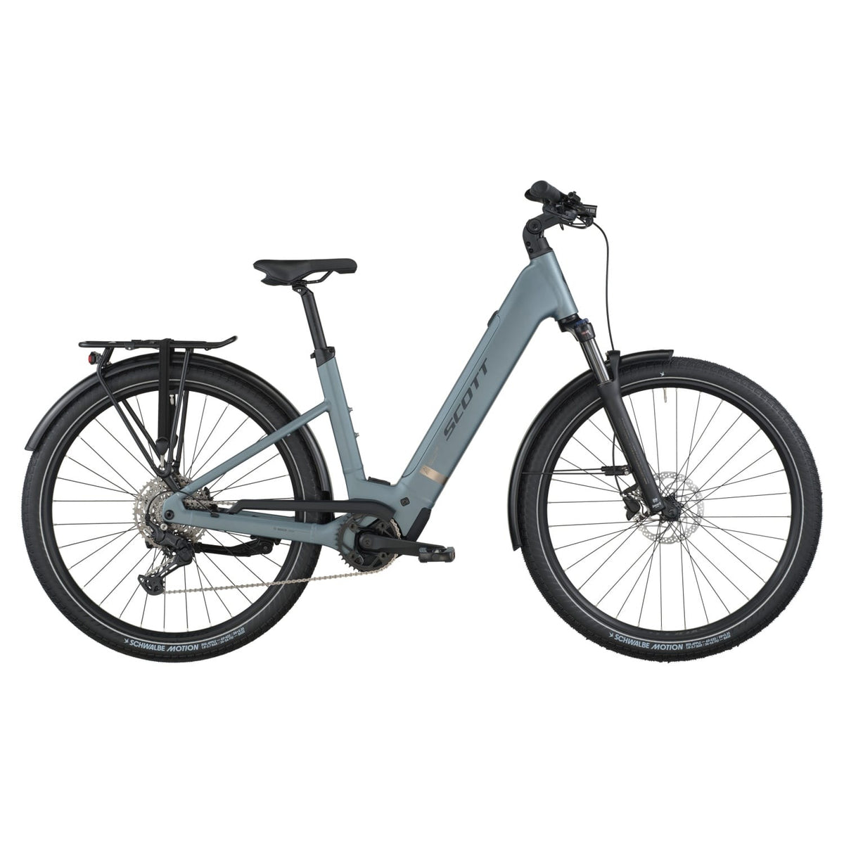 Bicicletas Eléctricas eUrbanas Scott Sub Sport 20 Wave 2026 Hematite Blue #2