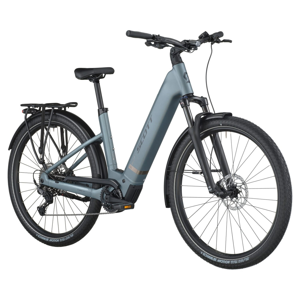 Bicicletas Eléctricas eUrbanas Scott Sub Sport 20 Wave 2026 Hematite Blue