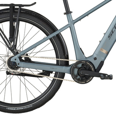Bicicletas Eléctricas eUrbanas Scott Sub Tour 40 2026 Hematite Blue #4