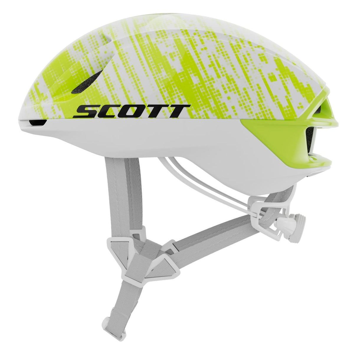Casco Scott Cadence RC MIPS CE White/Sulphur Yellow #2