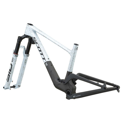 Cuadros Bicicleta MTB Cuadro Horquilla Scott Spark RC World Cup EVO 2027 Rush White/Carbon Black #3