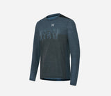 Camiseta Manga Larga Hiru Lab Merino Hombre Azul