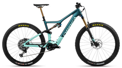 Orbea Rise M-Team 2022 Ice Green Gloss/Ocean Matte