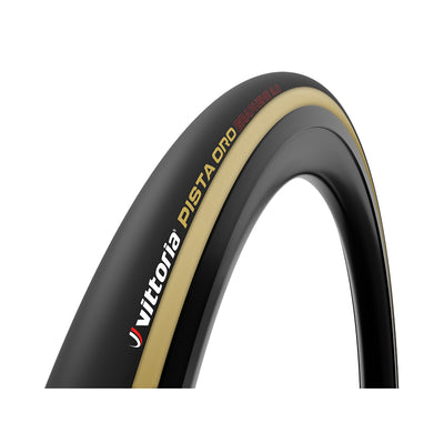 Cubierta Vittoria Pista Oro Tubular G2 Crema/Negro