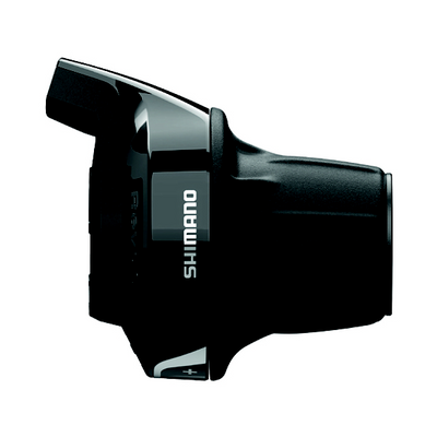 Mando Cambio Derecho Shimano SL-RV400-6R-LSET Revoshift Abrazadera 6v Optical Gear Display Negro #4