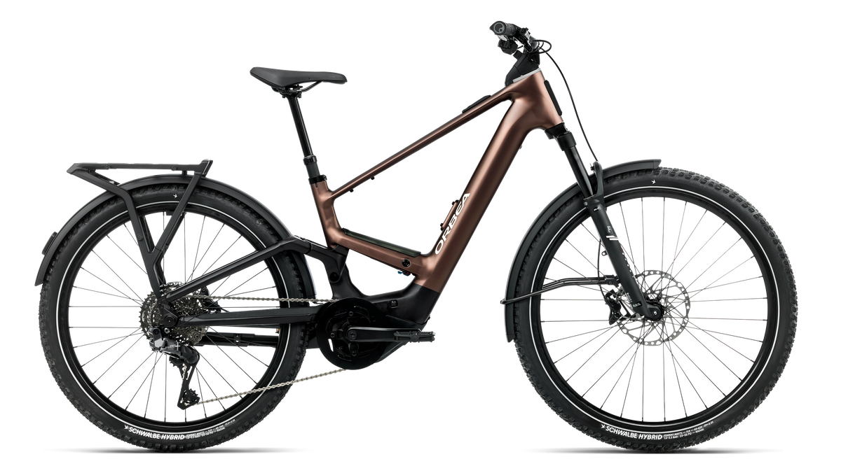 Bicicletas Eléctricas eUrbanas Orbea Muga 20 2027 Metallic Rust/Diamond Black Matt