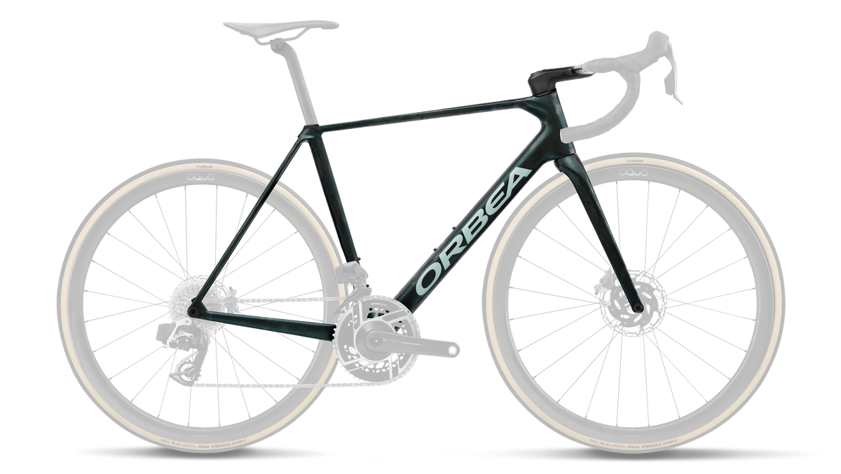 Cuadros Bicicleta Carretera Orbea Cuadro Orca OMR 2027 Escape Green/Carbon View Matt