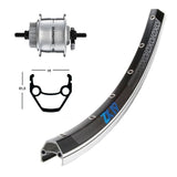 Front Wheel Winora Exal ZX19 Shimano DH3D32 Dynamo Hub Quick Release 100mm Black