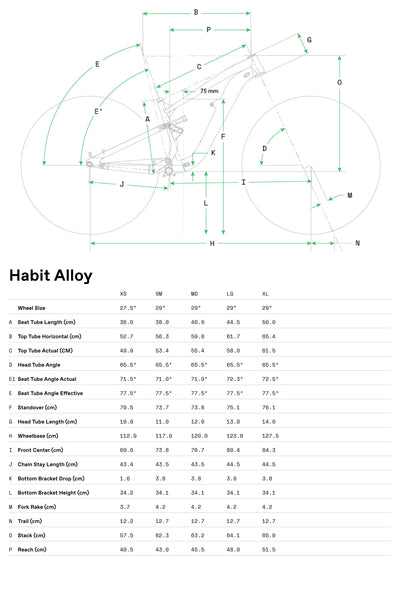 Habit 4 Cannondale 2024 Ice Green #10